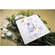 Be Nice Greeting Card Out of love - Woman and Man - Greeting Card