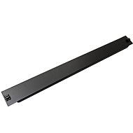 VALUE 19'' blanking panel, 1U, snap-in, black - Blanking Plate