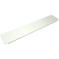 VALUE 19" blanking panel 2U, metal, grey - Blanking Plate