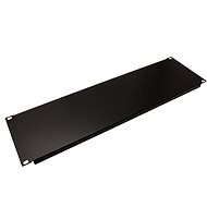 VALUE 19" blanking panel 3U, metal, black - Blanking Plate