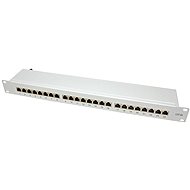 VALUE Patchpanel 19'' cat. 6a, shielded with cover, 24 ports, grey - Patch Panel