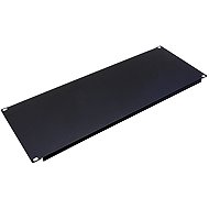 Value 19'' 4U blanking panel, black - Blanking Plate
