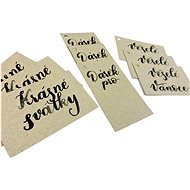 Be Nice Christmas Name Tags (10pcs) - Name Tag