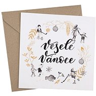 Be Nice Christmas Card - "Merry Christmas" - Greeting Card
