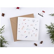 Be Nice Christmas Card - Poetic - Greeting Card