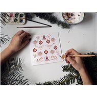 BE NICE Czech Christmas card, without text - Greeting Card