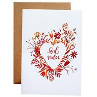 Be Nice Wish From the Heart - Greeting Card