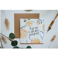 Wish Peony - Wisdom - Greeting Card
