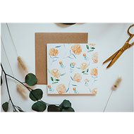 Wishes - Peony - Greeting Card