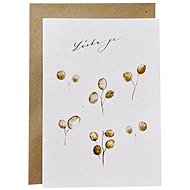 BE NICE ECO Wish Love is - Greeting Card