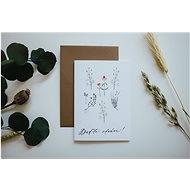 Be Nice Wish Be well - Greeting Card