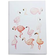 Be Nice Ecological Notebook Flamingos - A5 Lined - Exercise Book