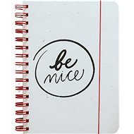 Be Nice Ecological Notebook Straw - A5, Dotted Lines, Side Binding - Jegyzetfüzet