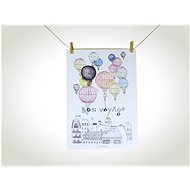 Poster Bon Voyage A4 - Poster
