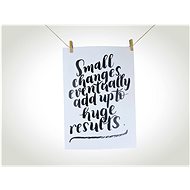 Poster Small Changes A4 - Poster