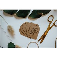 Name tags Font brown - Name Tag