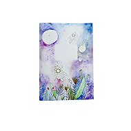 School Notebook with Auxiliary Lines A5 - Universe - Exercise Book