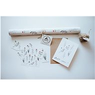 BE NICE Gift wrapping paper, herbs - set - Wrapping Paper