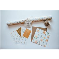Be Nice gift wrapping set - Peonies - Gift Wrapping