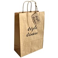 BE NICE Gift bag - natural, large, 41 × 32 cm - Gift Bag