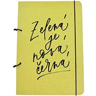 Be Nice Exclusive Eco Block - Green is the New Black - Notepad