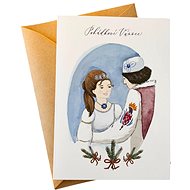 BE NICE Přání EKO - vánoční Popelka - Greeting Card