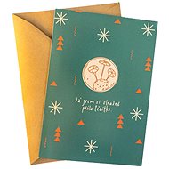 BE NICE Přání EKO Pelíšky  - Těžítko - Greeting Card