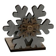 GOBA Christmas candle holder - white snowflake - Christmas Candlestick