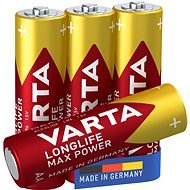 VARTA Alkaline Batterien Longlife Max Power AA - 4 Stück - Einwegbatterie
