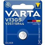 VARTA Spezialbatterie mit Silberoxid V13GS/V357/SR44 - 1 Stück - Knopfzelle