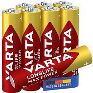 VARTA Longlife Max Power Alkáli elem AAA 5+3 db - Eldobható elem