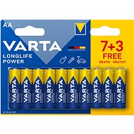 VARTA Longlife Power 7+3 AA (Double Blister) - Disposable Battery