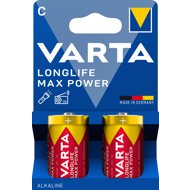 VARTA Longlife Max Power 2 C (Plastic free) - Disposable Battery