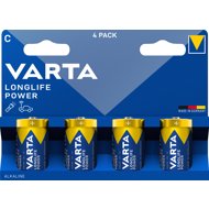 VARTA Longlife Power 4 C (Plastic free Double Blister) - Disposable Battery
