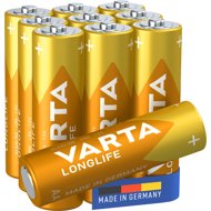VARTA Longlife 10 AA (Plastic free Double Blister) - Disposable Battery