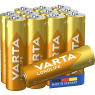 VARTA Longlife 12 AA (Plastic free CUBE Tray) - Disposable Battery