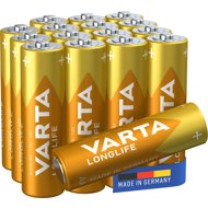 VARTA Longlife 16 AA (Plastic Free Wide Blister) - Disposable Battery