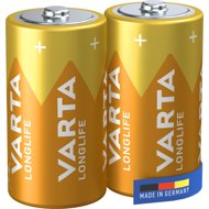 VARTA Longlife 2 C (Plastic free) - Disposable Battery