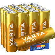 VARTA alkalická baterie Longlife AA 16ks - Disposable Battery