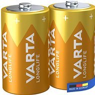 VARTA alkalická baterie Longlife D 2ks - Disposable Battery