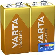 VARTA alkalická baterie Longlife 9V 2ks - Disposable Battery