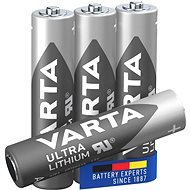VARTA Lithium-Batterie Ultra Lithium AAA 4 Stück - Einwegbatterie