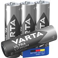 VARTA Ultra Lithium Lítium elem AA 4 db - Eldobható elem