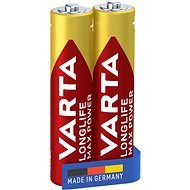 VARTA Longlife Max Power Alkáli elem AAA 2 db - Eldobható elem