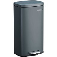 Songmics Waste bin 30 L, grey - Rubbish Bin