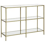 VASAGLE Podax Console Table, Gold - Console Table