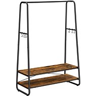 VASAGLE Stand black, spacious, stylish 100 × 45 × 160 cm - Clothes Hanger