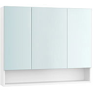 Vasagle Bathroom mirror cabinet Masli 90 cm white - Bathroom Cabinet