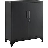 Vasagle Metal cabinet black - Cabinet