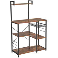 VASAGLE Industrial kitchen shelf 40 × 90 × 132 cm - Shelving Unit